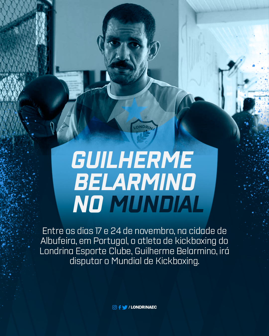 Guilherme Belarmino está pronto para o Mundial em Portugal